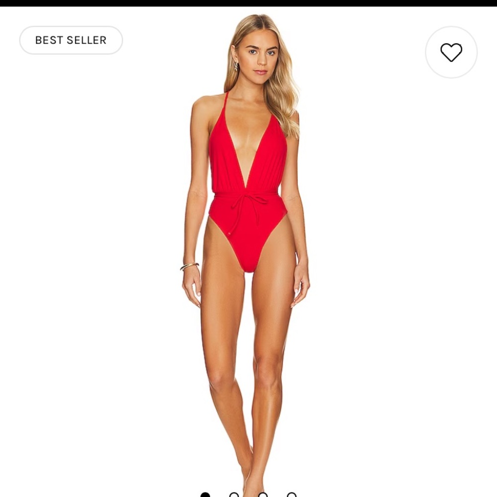 Maaji Safari One Piece Swimsuit in Red